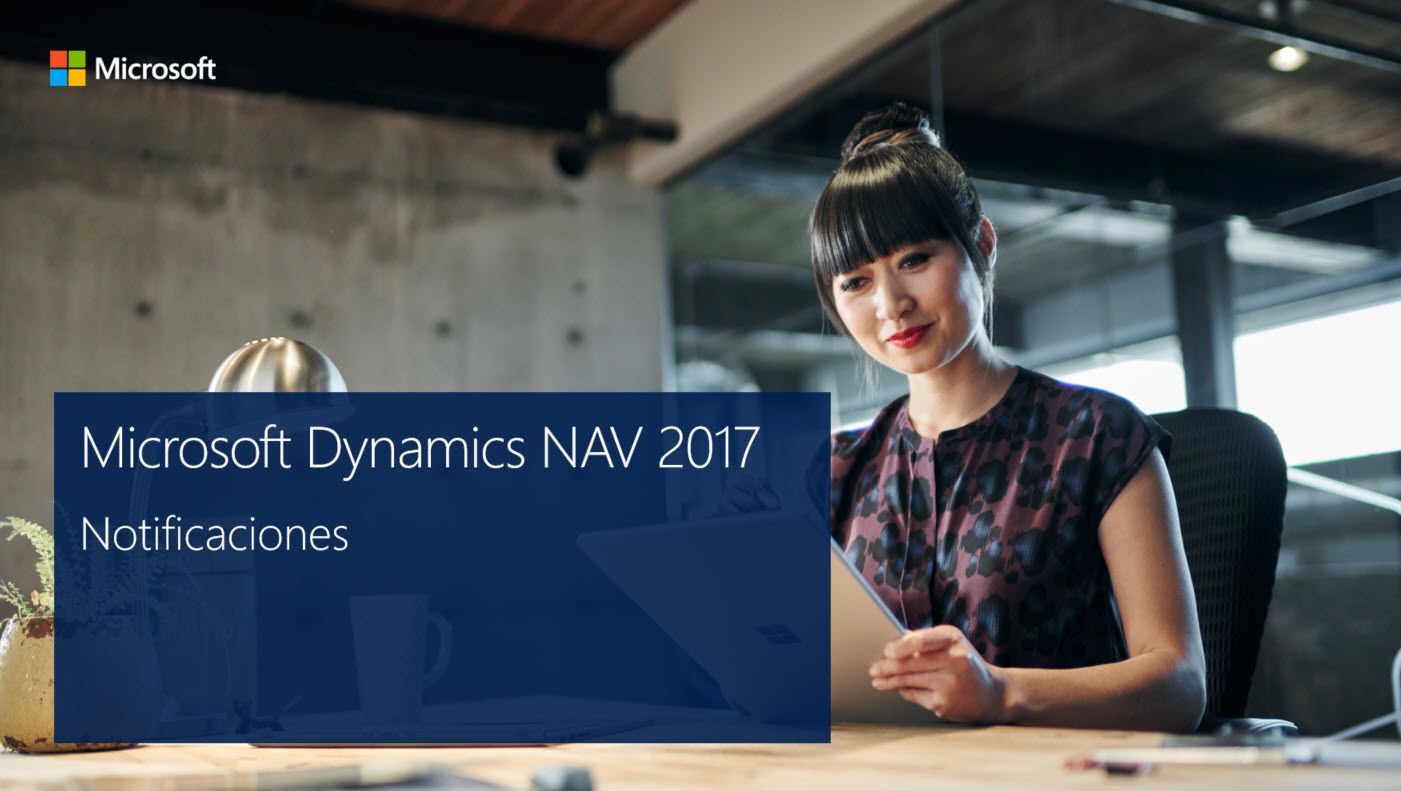 notificaciones dynamics nav