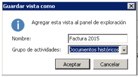 Guardar visualización ventana Dynamics NAV 3