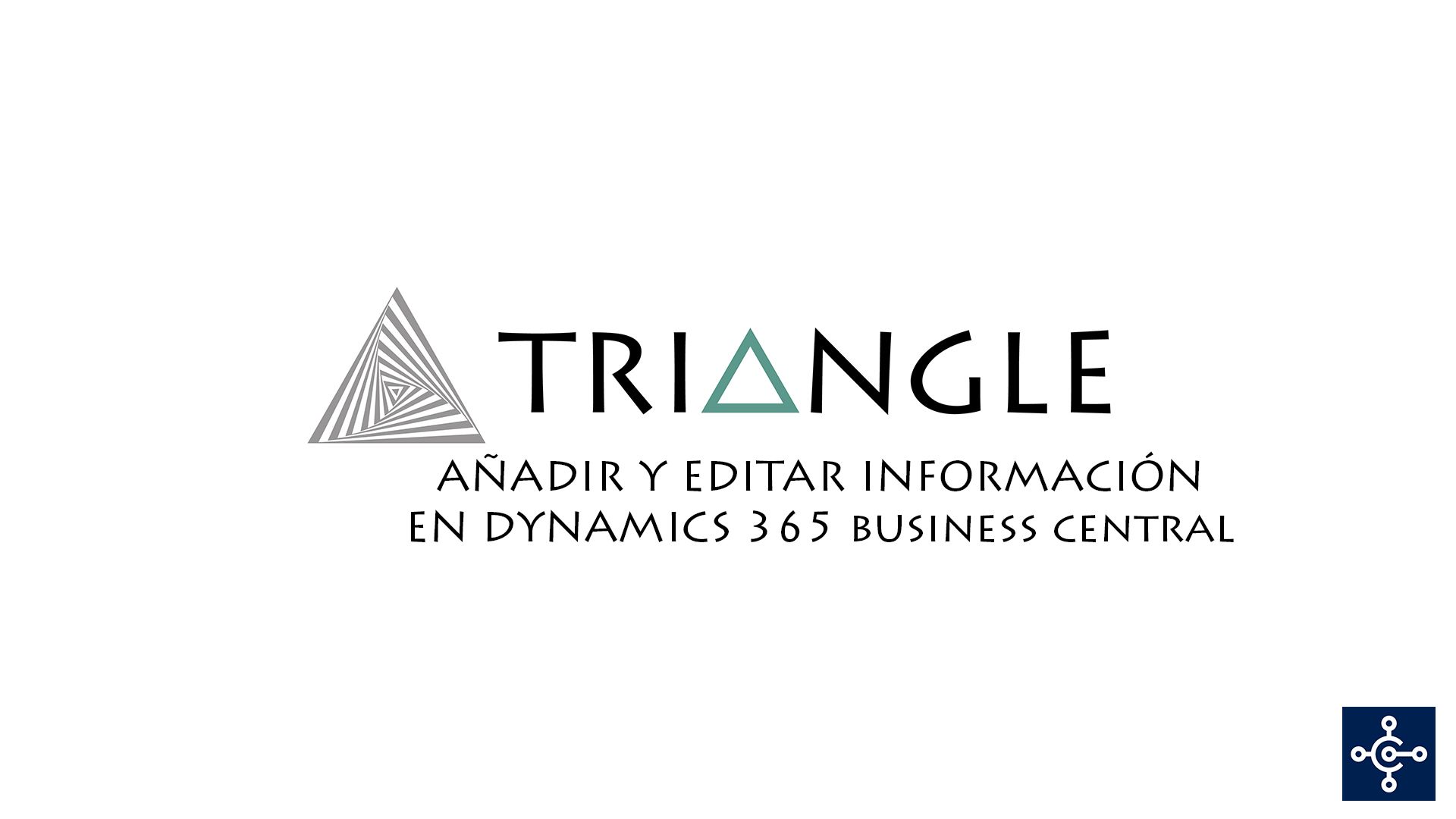 Añadir y editar información en Business Central