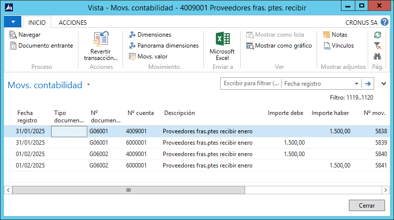 Diarios Periodicos Dynamics NAV 4