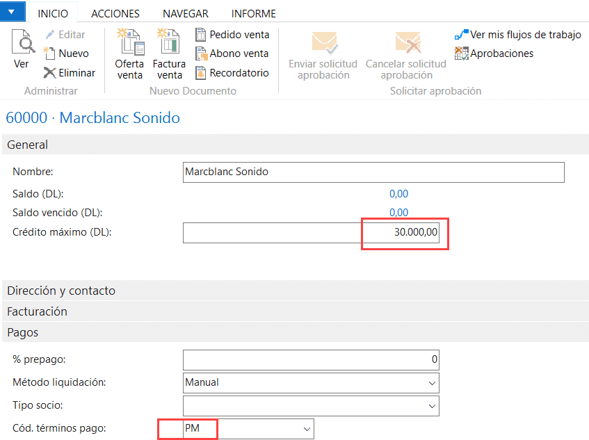 log cambios Dynamics NAV 9
