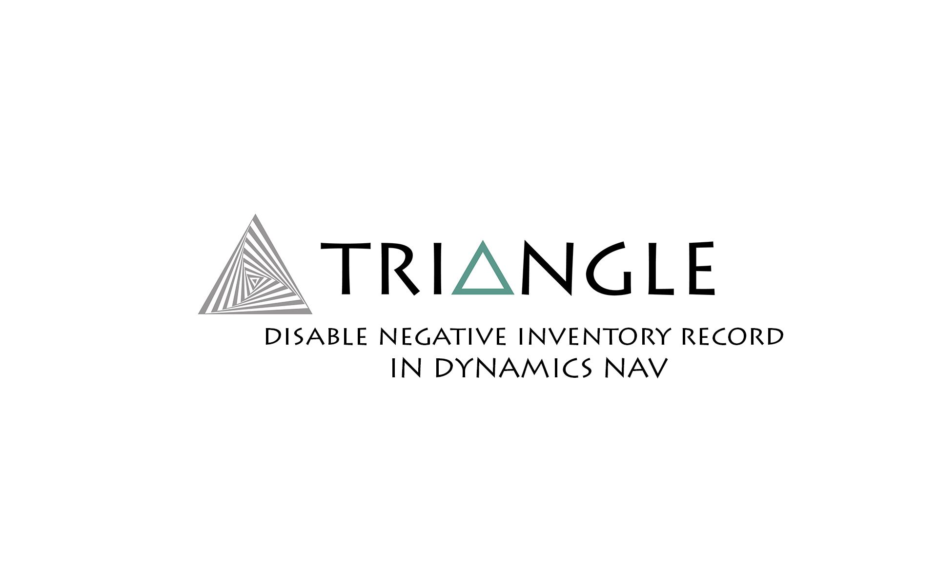 Disable Negative Inventory in Dynamics NAV