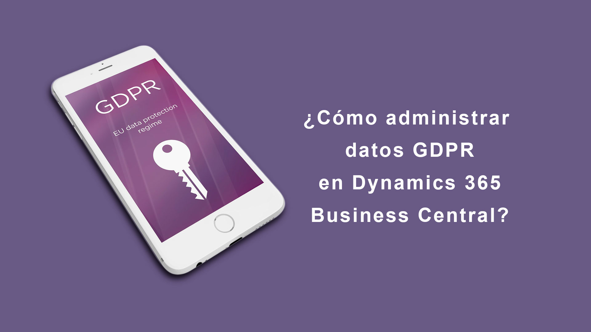 GDPR Dynamics 365