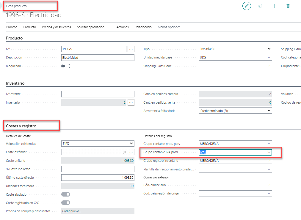 iva 2022 business central